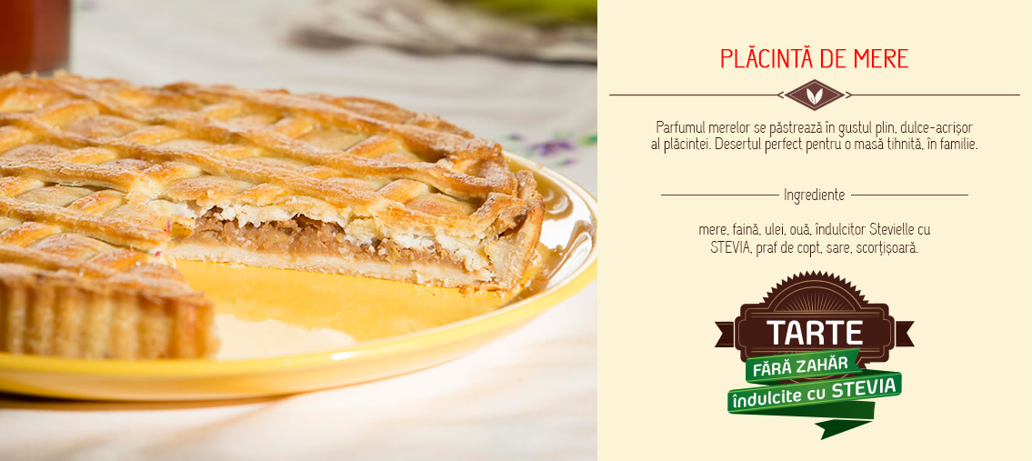 fara zahar, indulcite cu stevia